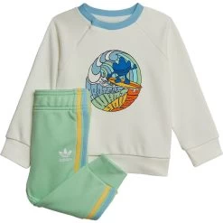 Adidas Originals Graphic Print Crew Infant Tracksuit