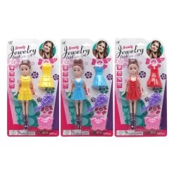 34x18 Cm 3 Assorted Doll