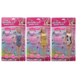 38x21 Cm 12 Assorted Doll