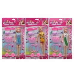 38x21 Cm 12 Assorted Doll -Children's Shop atosa 38x21 cm 12 assorted doll 3