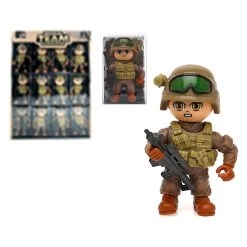 S Military 8 Cm 6 Assorted Doll