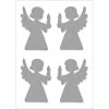 Bandai Sticker Magic Angel. Felt Silver -Children's Shop bandai sticker magic angel. felt silver