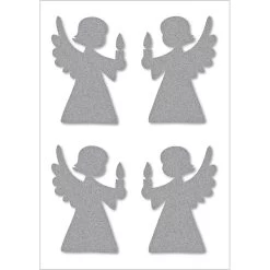 Bandai Sticker Magic Angel. Felt Silver