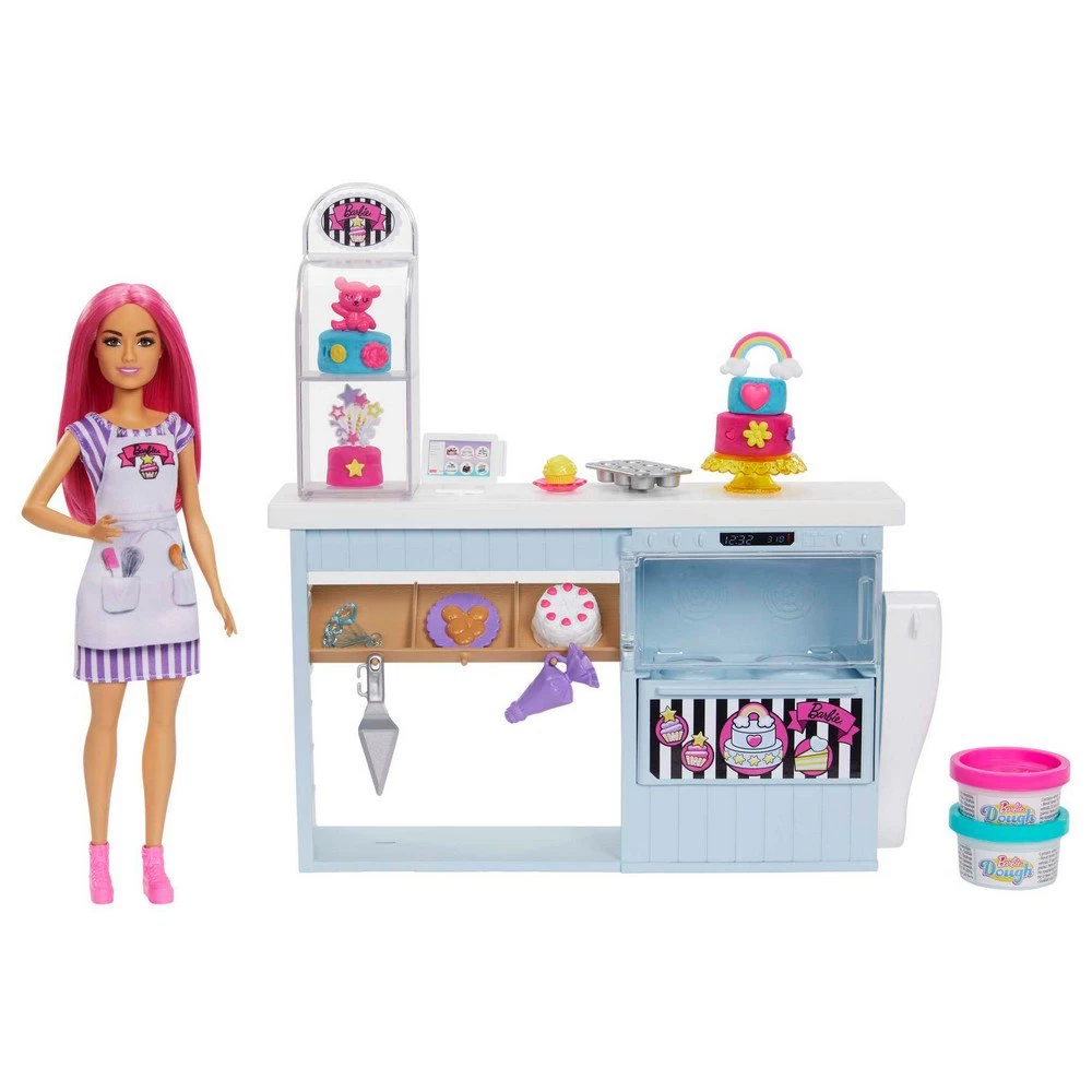 Barbie Bakery Playset With And Accessories Doll 4 Barbie Bakery Playset With And Accessories Doll - Image 2