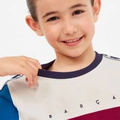 Tape Short Sleeve T-Shirt -Children's Shop barca tape short sleeve t shirt 8