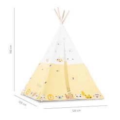 Savanah Tipi Tent 16 Savanah Tipi Tent -Children's Shop beeloom savanah tipi tent 4