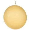 10Cm Cream Ball Candle -Children's Shop bigbuy home 10cm cream ball candle