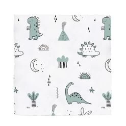Dinos 120X120 Cm Bamboo Muslin