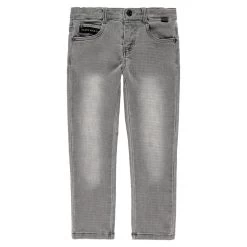 BOBOLI Denim Elastic Point Pants