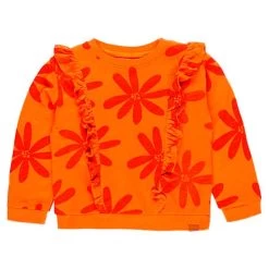 BOBOLI Fleece Flame Sweatshirt
