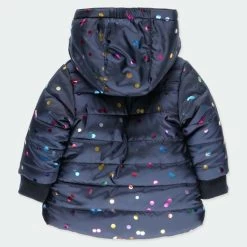 BOBOLI Reversible Polka Dot Coat -Children's Shop boboli reversible polka dot coat 3