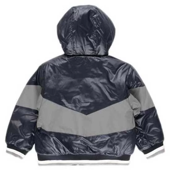 BOBOLI Technical Fabric With Stripes Coat 4 BOBOLI Technical Fabric With Stripes Coat - Image 2