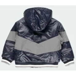 BOBOLI Technical Fabric With Stripes Coat 12 BOBOLI Technical Fabric With Stripes Coat -Children's Shop boboli technical fabric with stripes coat 3