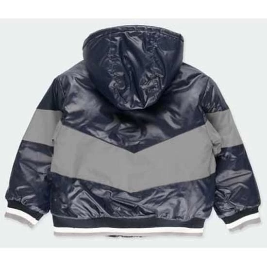 BOBOLI Technical Fabric With Stripes Coat 6 BOBOLI Technical Fabric With Stripes Coat - Image 4