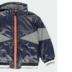 BOBOLI Technical Fabric With Stripes Coat 13 BOBOLI Technical Fabric With Stripes Coat -Children's Shop boboli technical fabric with stripes coat 4