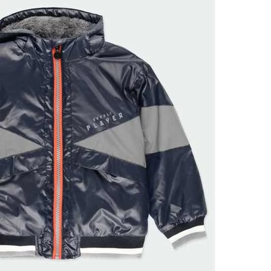 BOBOLI Technical Fabric With Stripes Coat 7 BOBOLI Technical Fabric With Stripes Coat - Image 5