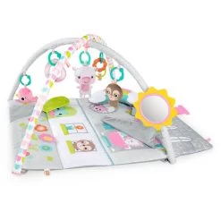 Bright Starts Floor Of Fun Activity Gym And Dollhouse