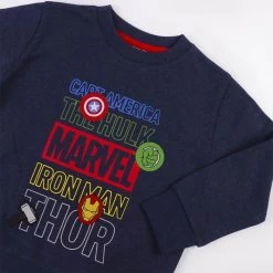 Cotton Brushed Marvel Track Suit 3 Pieces -Children's Shop cerda group cotton brushed marvel track suit 3 pieces 2