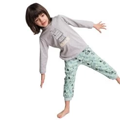 Velour Cotton Snoopy Baby Pyjama