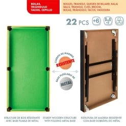 Billiard With Folding Metal Base -Children's Shop color baby billiard with folding metal base 1