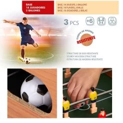 Tabletop Wooden Football Table -Children's Shop color baby tabletop wooden football table 2