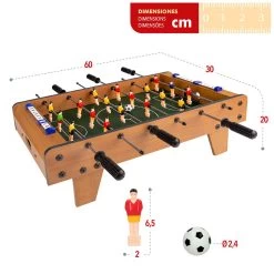 Tabletop Wooden Football Table -Children's Shop color baby tabletop wooden football table 5