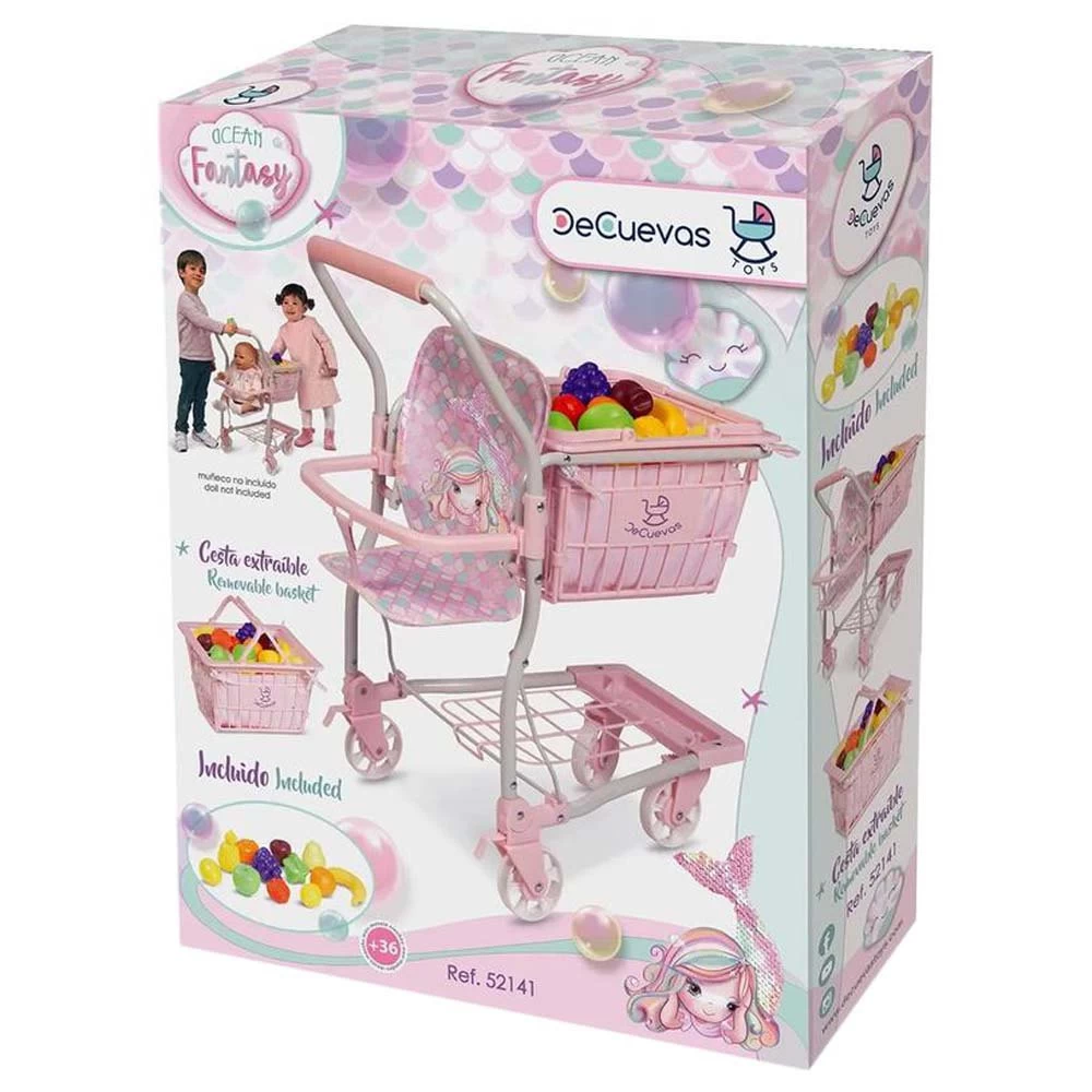 Shopping Car Holder With 12 Fruits 3 Shopping Car Holder With 12 Fruits