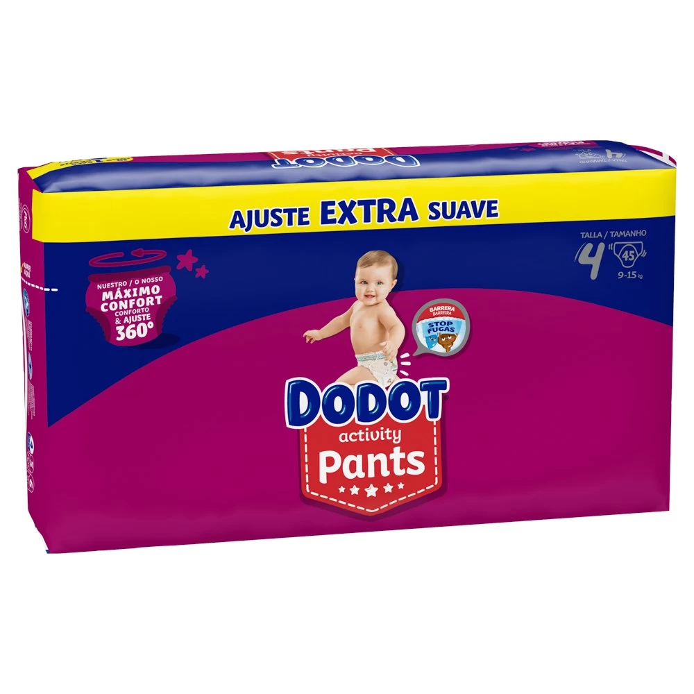 Activity Extra Size 4 45 Units Diaper Pants 14 Activity Extra Size 4 45 Units Diaper Pants - Image 12