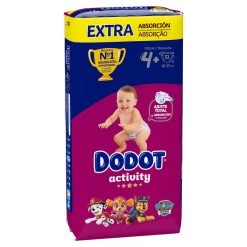 Activity Size 4 Extra 52 Units Diapers