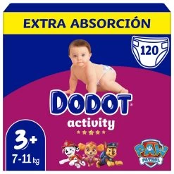 Box Diapers Activity Extra Size 3 120 Units -Children's Shop dodot box diapers activity extra size 3 120 units 9