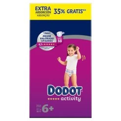 Box Diapers Activity Extra Size 6+ 88 Units -Children's Shop dodot box diapers activity extra size 6 88 units 2
