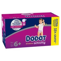 Box Diapers Activity Extra Size 6+ 88 Units