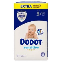 Extra Sensitive Size 3 60 Units Diapers -Children's Shop dodot extra sensitive size 3 60 units diapers 5
