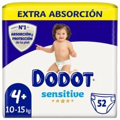 Extra Sensitive Size 4 52 Units Diapers -Children's Shop dodot extra sensitive size 4 52 units diapers 7