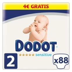 Sensitive Rn Size 2 88 Units Diapers -Children's Shop dodot sensitive rn size 2 88 units diapers 7