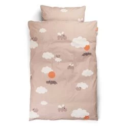 Done By Deer Bedlinen Junior Int Gots Happy Clouds