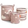 Done By Deer Storage Basket Set 3 Pieces Happy Clouds -Children's Shop done by deer storage basket set 3 pieces happy clouds