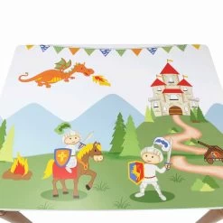 Knights & Dragons TD-11837A1 Table -Children's Shop fantasy fields knights dragons td 11837a1 table 1