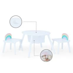TD-13793A Table Set -Children's Shop fantasy fields td 13793a table set 4
