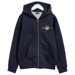 Gant D1 Medium Archive Shield Full Zip Sweatshirt