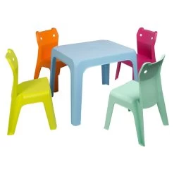 Jan Cat 5 Table And 4 Chairs Set