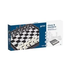 Play Classic Chess & Checkers 20 Play Classic Chess & Checkers -Children's Shop giros play classic chess checkers 8