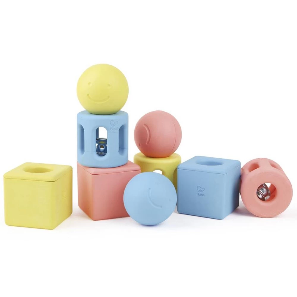 Hape Geometric Trio Rattle 3 Hape Geometric Trio Rattle