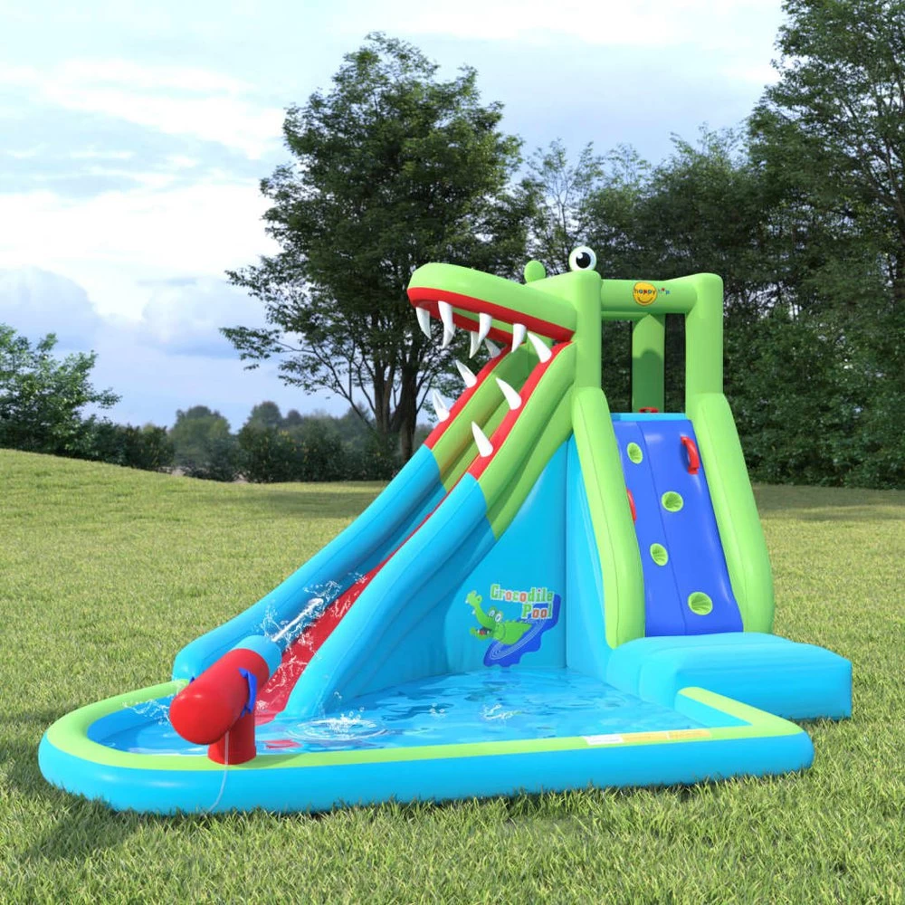 Happy Hop 93448 PVC Inflatable Water Slide 356x300x230 Cm 4 Happy Hop 93448 PVC Inflatable Water Slide 356x300x230 Cm - Image 2