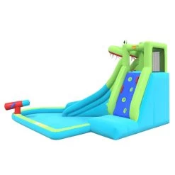 Happy Hop 93448 PVC Inflatable Water Slide 356x300x230 Cm 16 Happy Hop 93448 PVC Inflatable Water Slide 356x300x230 Cm -Children's Shop happy hop 93448 pvc inflatable water slide 356x300x230 cm 6