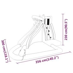 Happy Hop 93448 PVC Inflatable Water Slide 356x300x230 Cm 17 Happy Hop 93448 PVC Inflatable Water Slide 356x300x230 Cm -Children's Shop happy hop 93448 pvc inflatable water slide 356x300x230 cm 7