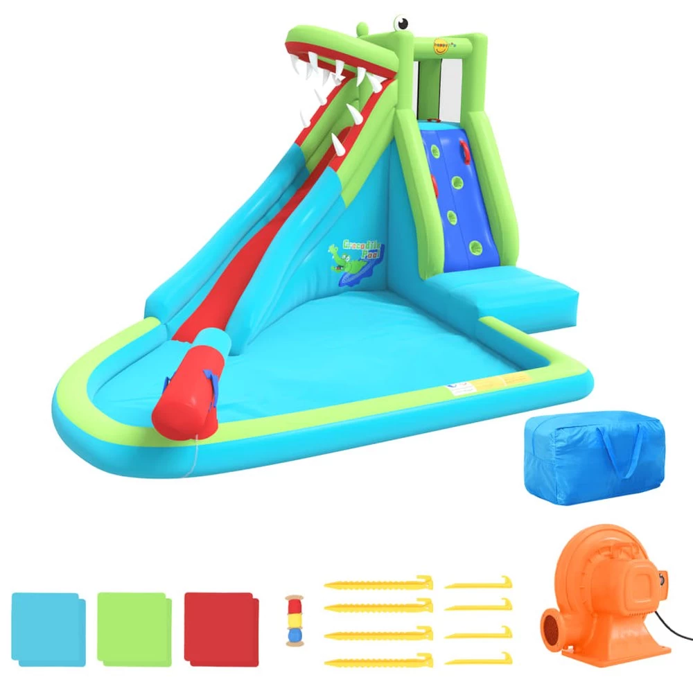 Happy Hop 93448 PVC Inflatable Water Slide 356x300x230 Cm 3 Happy Hop 93448 PVC Inflatable Water Slide 356x300x230 Cm