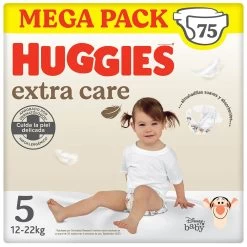 HUGGIES Extra Care Diapers Size 5 75 Units