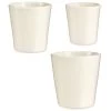 Set 3 Ceramic Pots 111417 Cm 1 Set 3 Ceramic Pots 111417 Cm -Children's Shop ibergarden set 3 ceramic pots 111417 cm