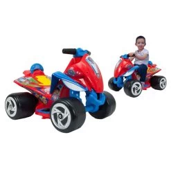 INJUSA 7243 Paw Patrol 6V Electric Ride On Quad -Children's Shop injusa 7243 paw patrol 6v electric ride on quad 2